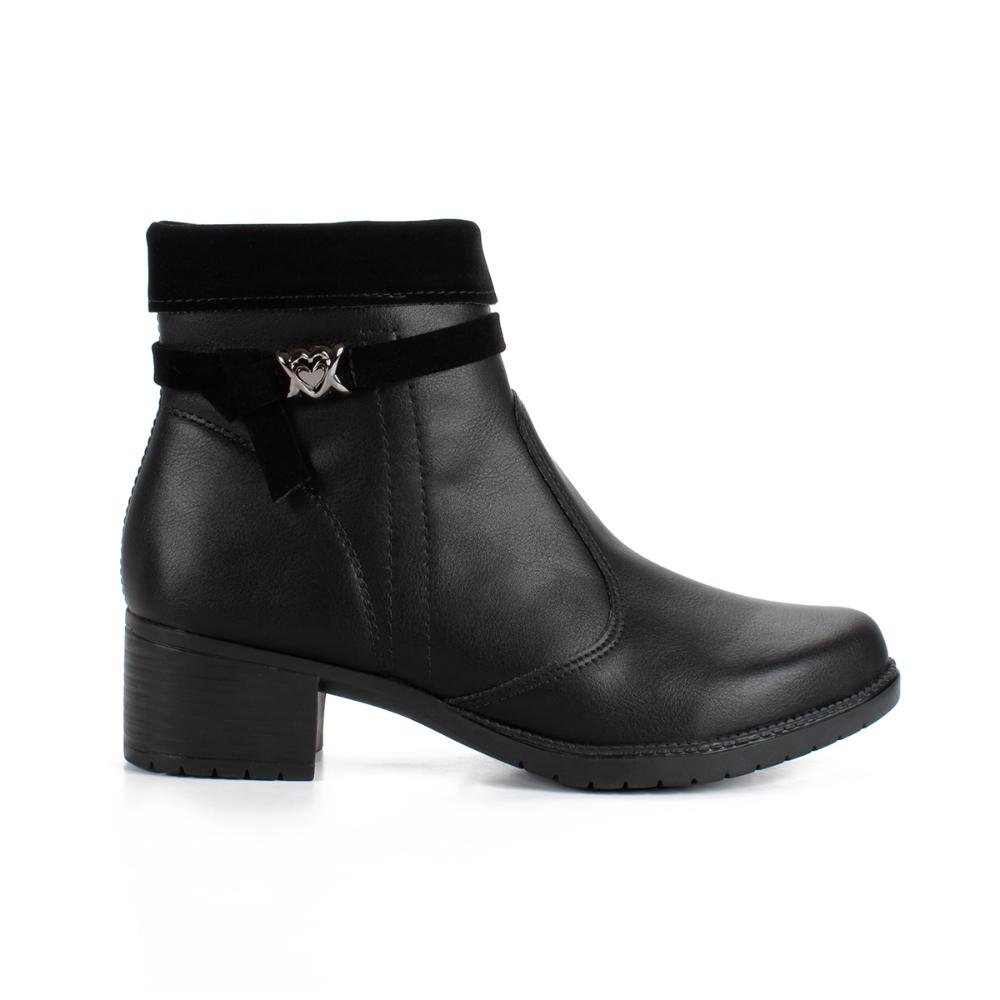 Bota Mississipi de Cano Curto Feminina MC801 Preto 3
