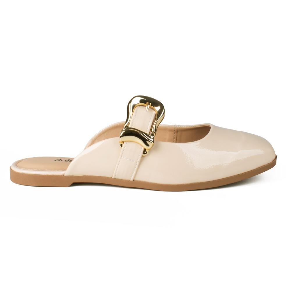 Mule Dakota Feminina D0023 Bege Claro 3