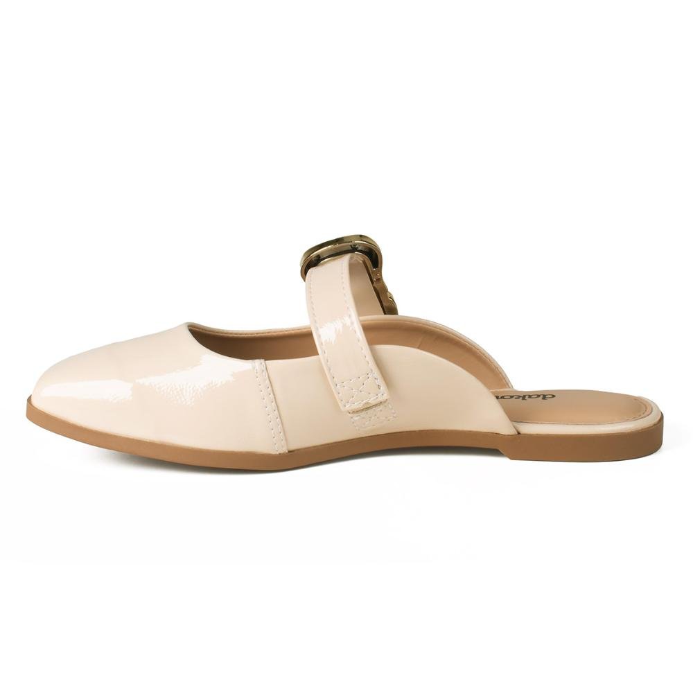 Mule Dakota Feminina D0023 Bege Claro 4