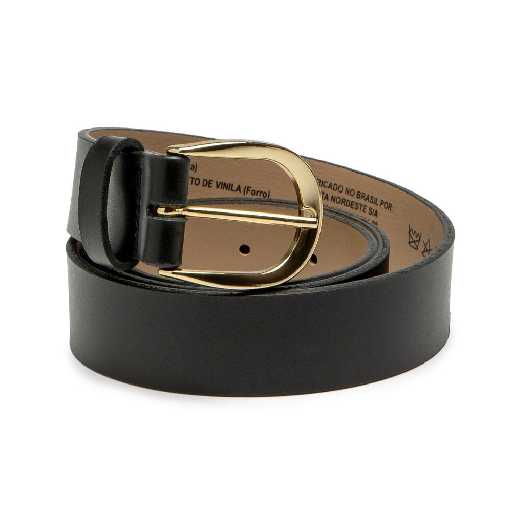 Cinto Dakota de Couro Feminino DK306 Preto 4