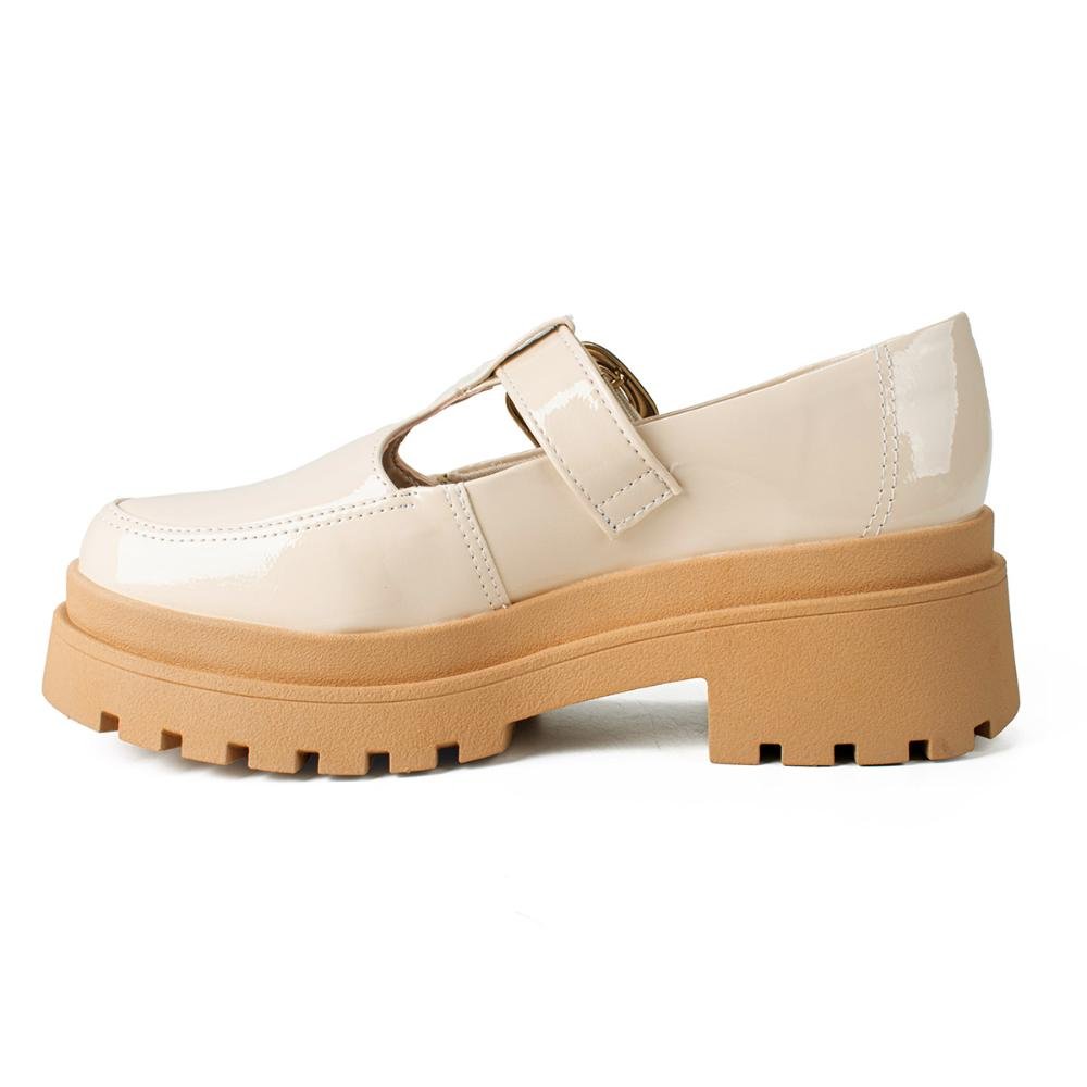 Sapato Dakota Loafer Feminino D0293 Bege 4