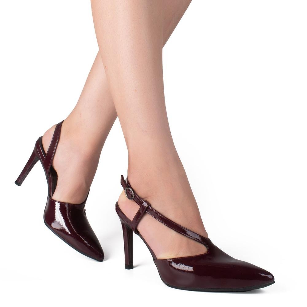 Scarpin Dakota de Salto Alto Feminino D0153 Vermelho 2