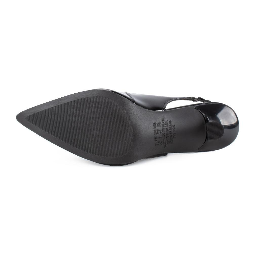 Scarpin Mississipi de Salto Alto Feminino ME304 Preto 5