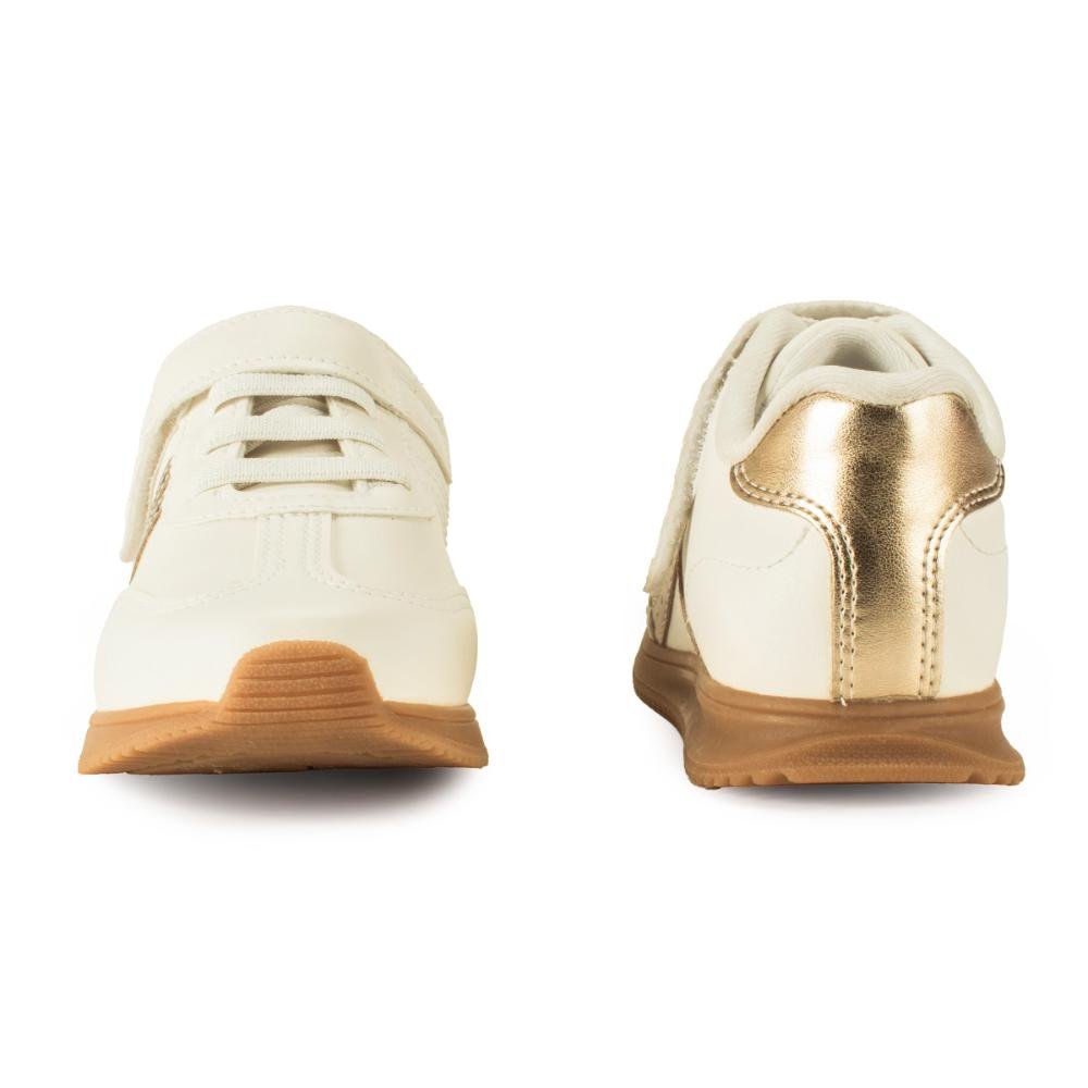 Tênis Pink Cats Infantil Jogging V5273 Branco 5