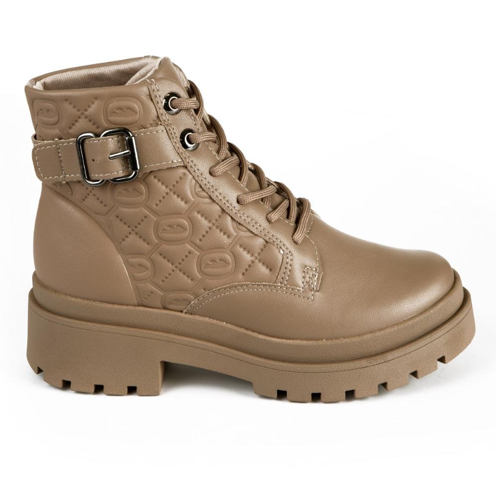 Bota Coturno Dakota Tratorada Feminina DA851 Marrom Claro 5