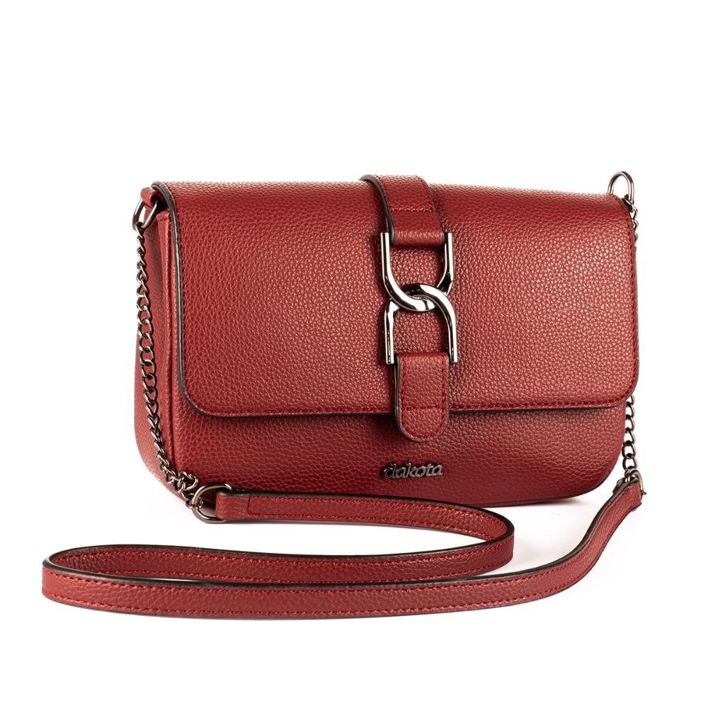Bolsa Dakota Transversal Feminina DK176 Vermelho 5