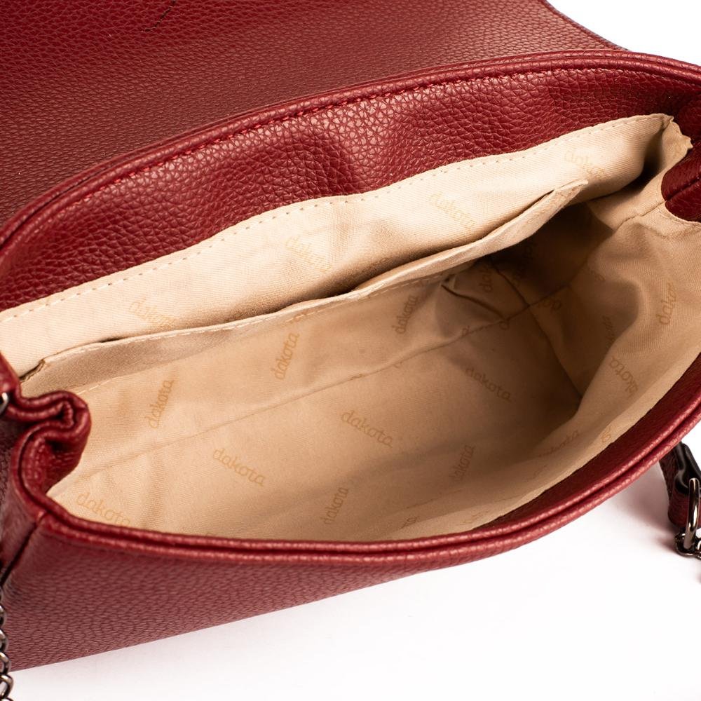 Bolsa Dakota Transversal Feminina DK176 Vermelho 6