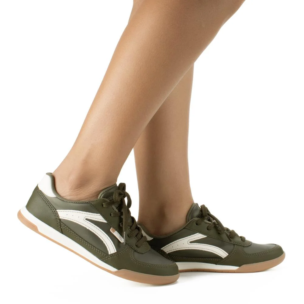 Tênis Kolosh Jogging Feminino C4082 Verde 2