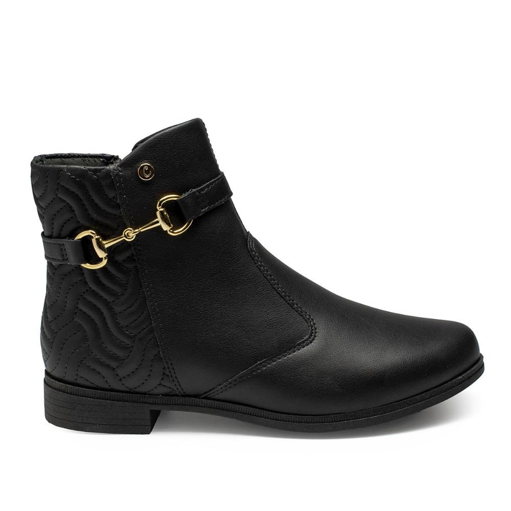 Bota Campesí de Cano Curto Feminina CP622 Preto 3