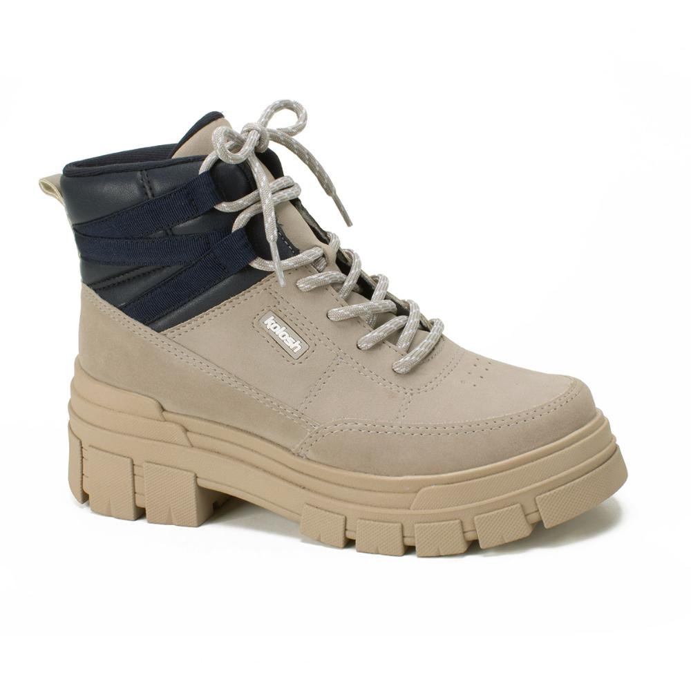 Bota Coturno Kolosh e Marinho Feminino C3764 Bege 3