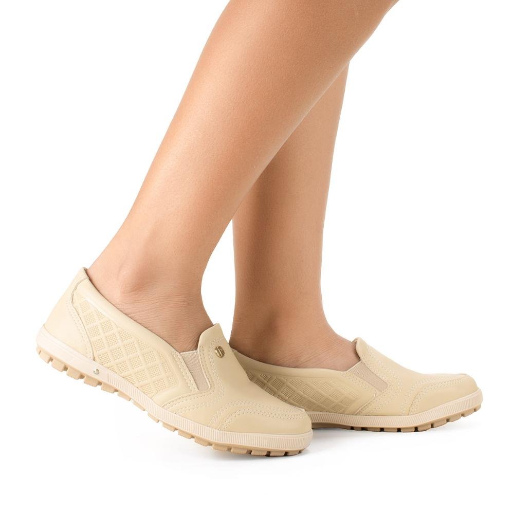 Tênis Kolosh Slip On Feminino C3508 Bege 2