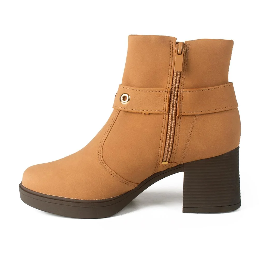 Bota Dakota de Cano Curto Feminina D0502 Marrom 4