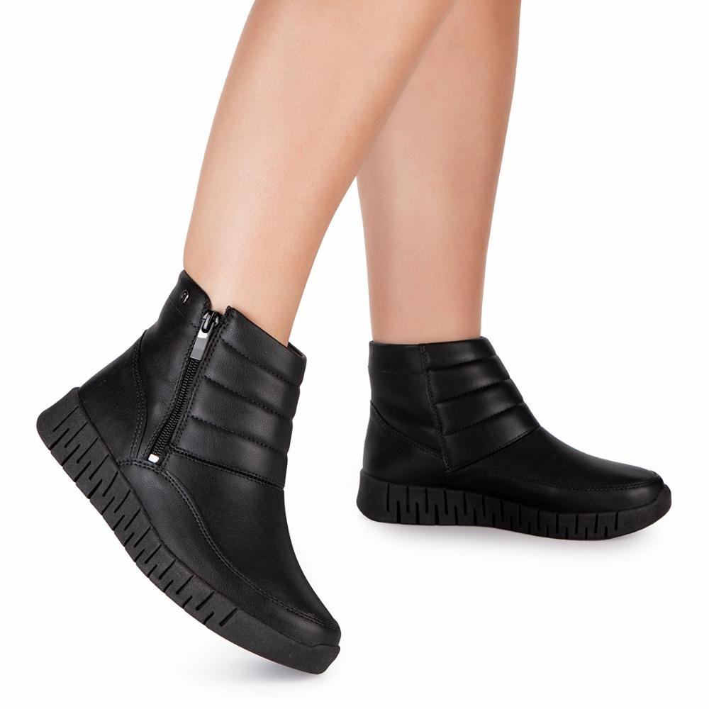 Bota Campesí de Cano Curto Feminina CP981 Preto 2