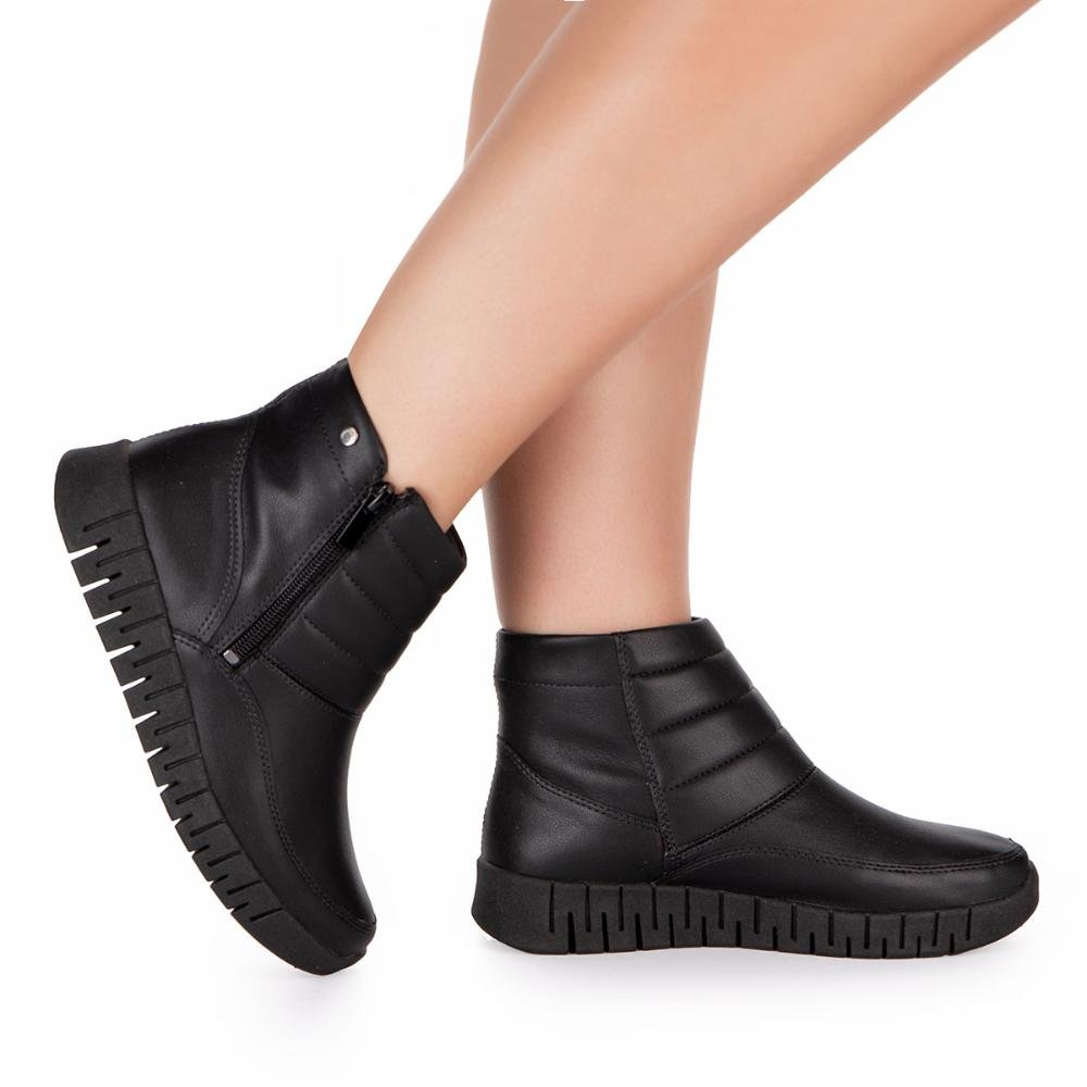 Bota Campesí de Cano Curto Feminina CP981 Preto 7