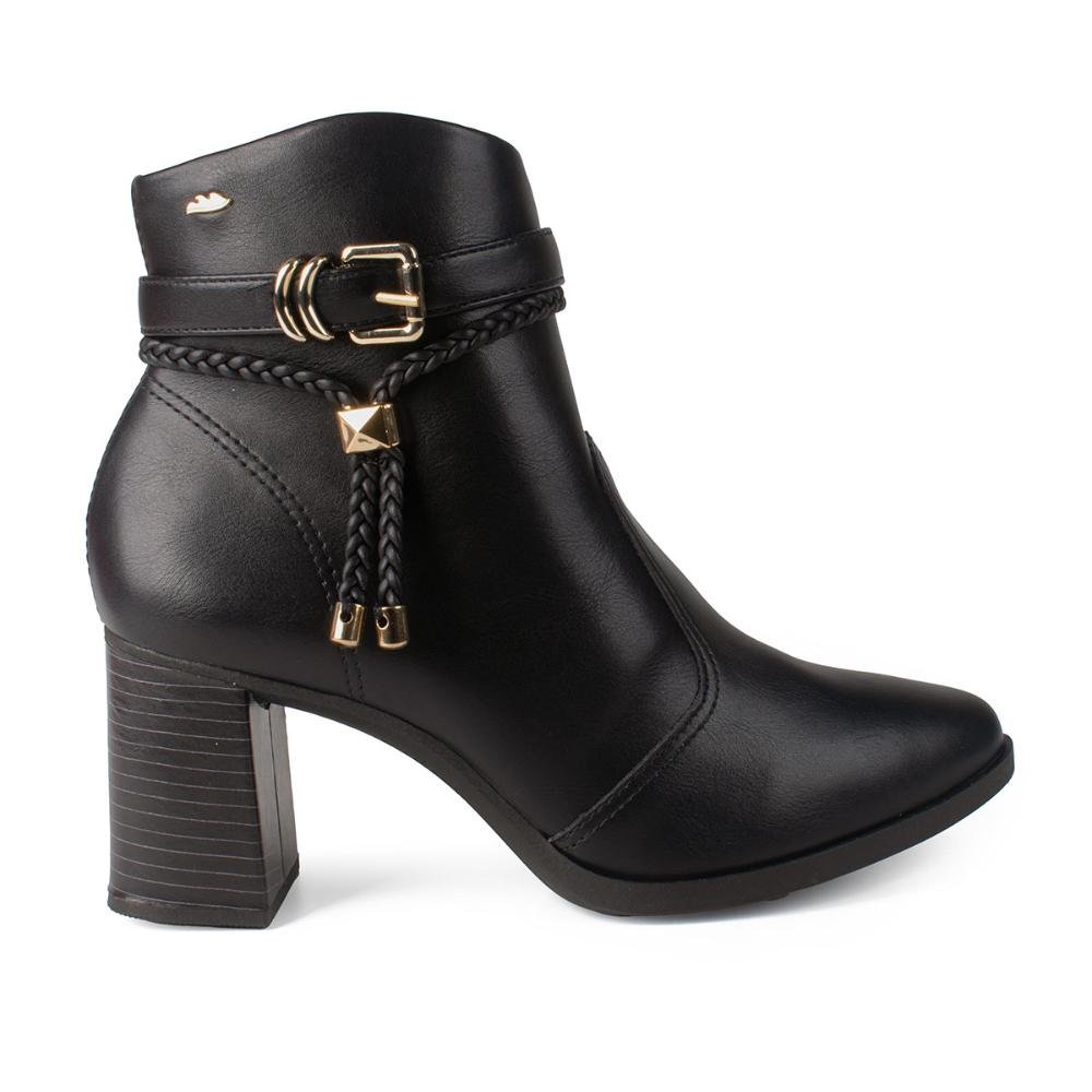 Bota Dakota de Cano Curto Feminina DA781 Preto 3