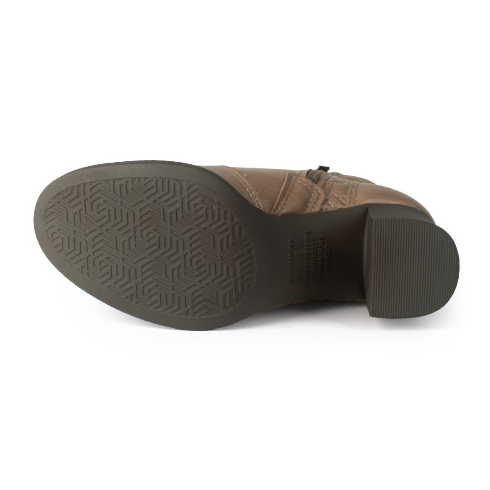 Bota Dakota de Cano Curto Feminina DA823 Marrom Claro 5