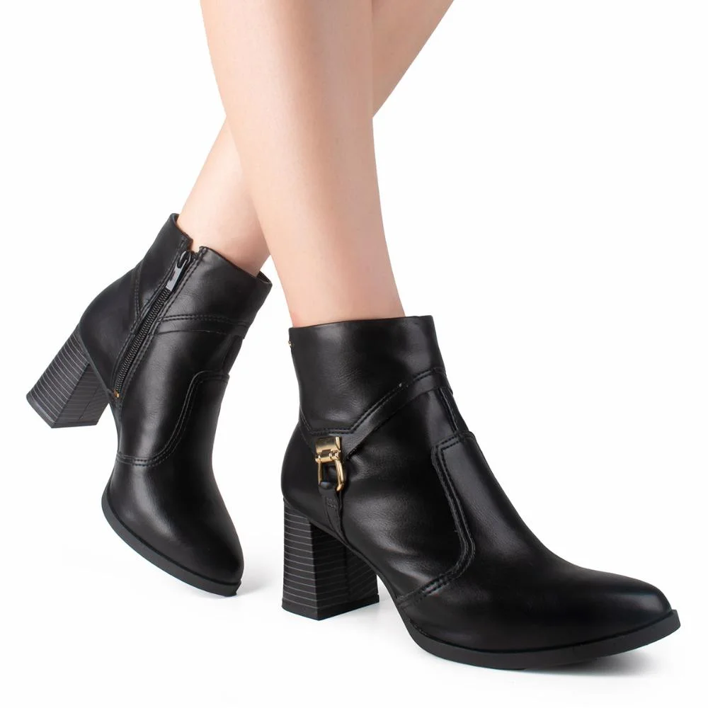 Bota Dakota de Cano Curto Feminina DA783 Preto 2