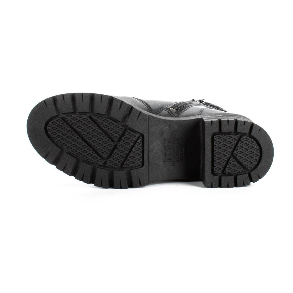 Bota Mississipi de Cano Curto Feminina ME801 Preto 5