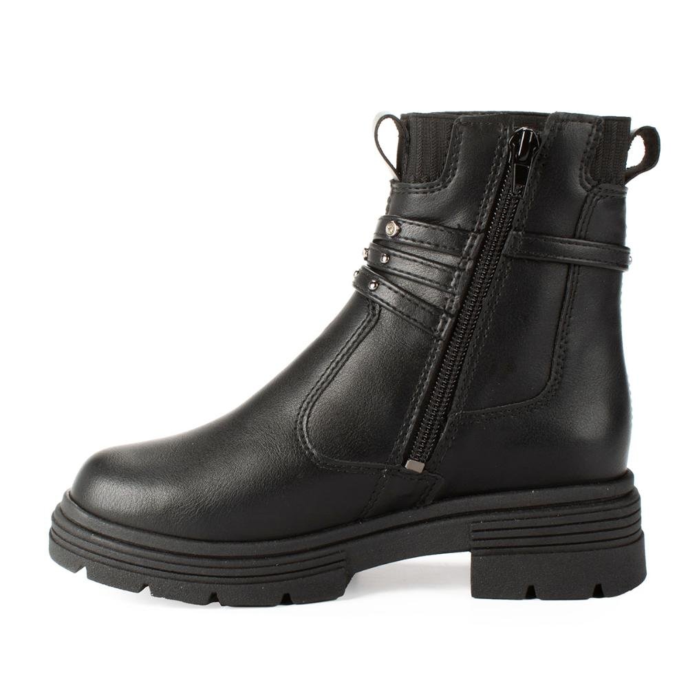 Bota Pink Cats Infantil de Cano Curto V5031 Preto 6