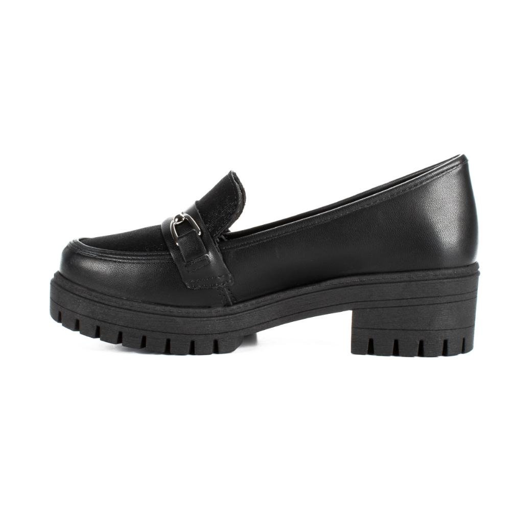 Sapato Mississipi Loafer Feminino Q8551A Preto