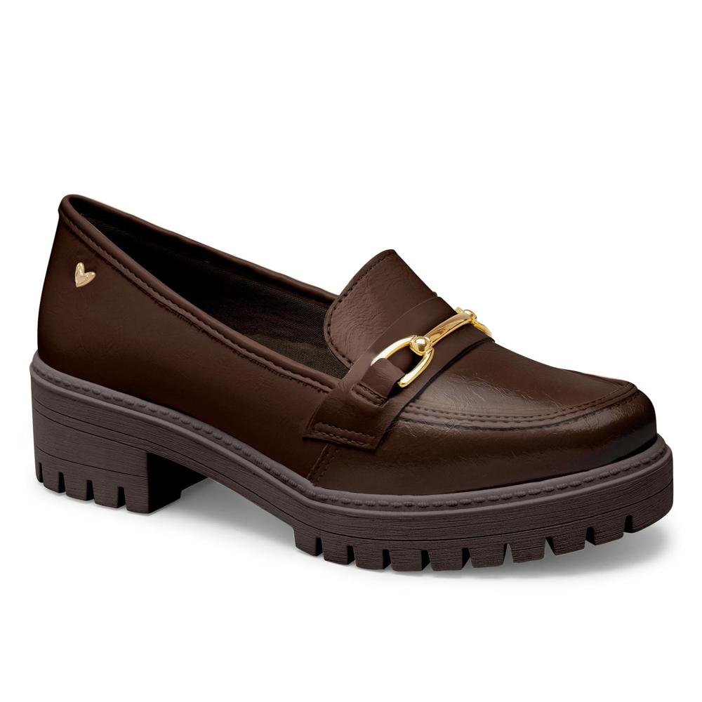 Sapato Mississipi Loafer Feminino Q8551A Marrom 1