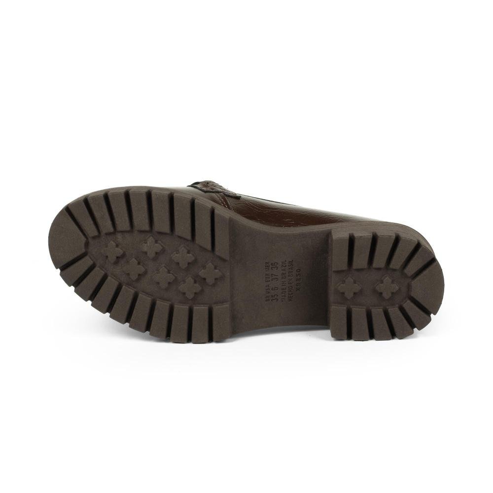 Sapato Mississipi Loafer Feminino Q8551A Marrom 5