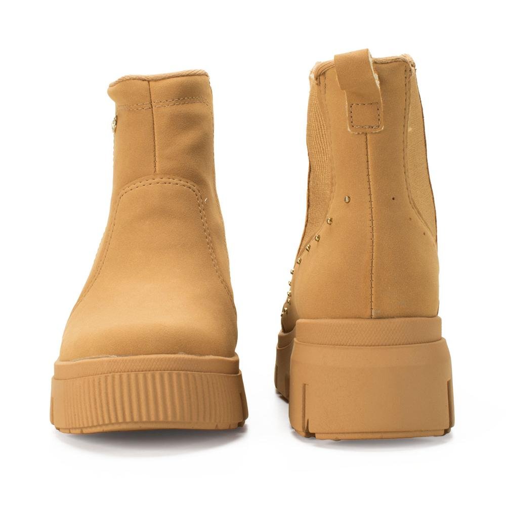 Bota Kolosh de Cano Curto Tratorada Feminino C3372 Caramelo 6