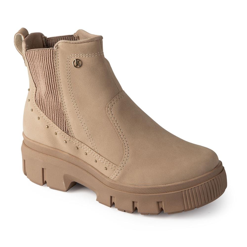 Bota Kolosh de Cano Curto Tratorada Feminino C3372 Marrom 4