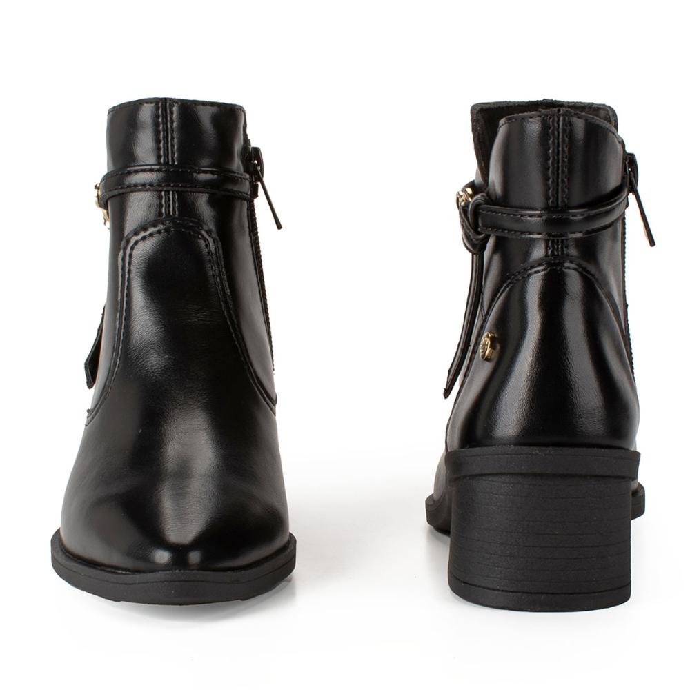 Bota Pink Cats Infantil de Cano Curto V5341 Preto 5