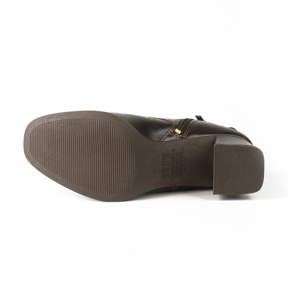 Bota Dakota de Cano Curto Feminina D0482 Café 5