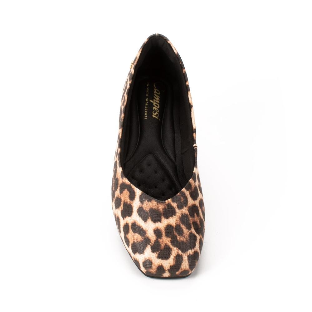 Sapatilha Campesí Animal Print Feminino CP944 Onça 6