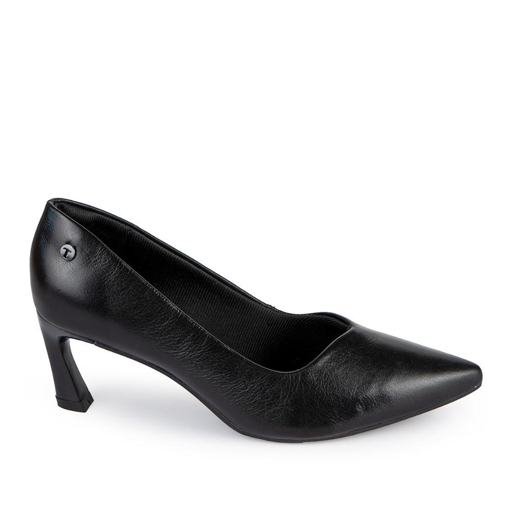 Scarpin Tanara Em Couro Feminino T8843 Preto 3