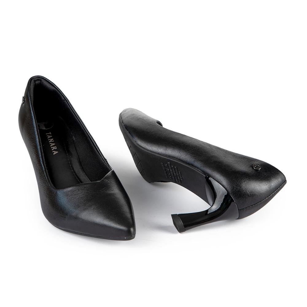 Scarpin Tanara Em Couro Feminino T8843 Preto 6
