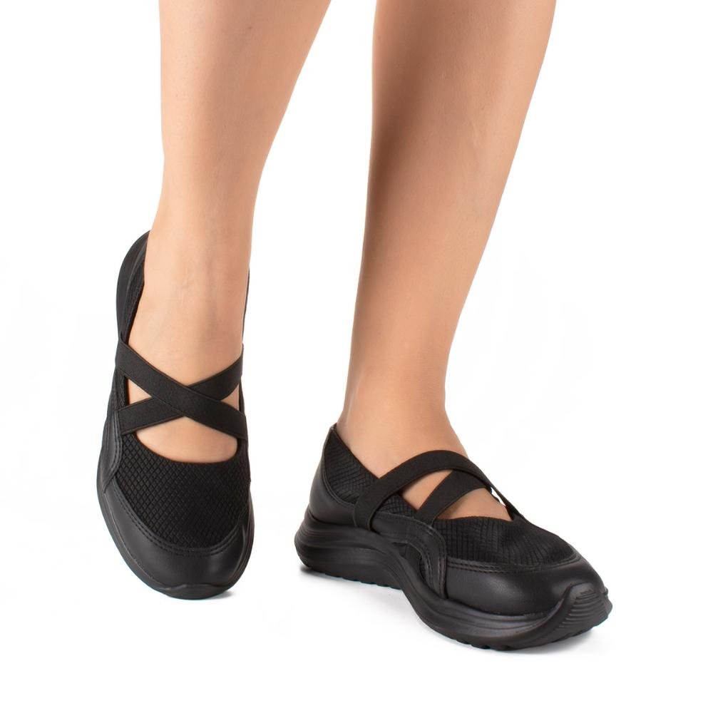 Tênis Campesí Casual Feminino CP111 Preto 2
