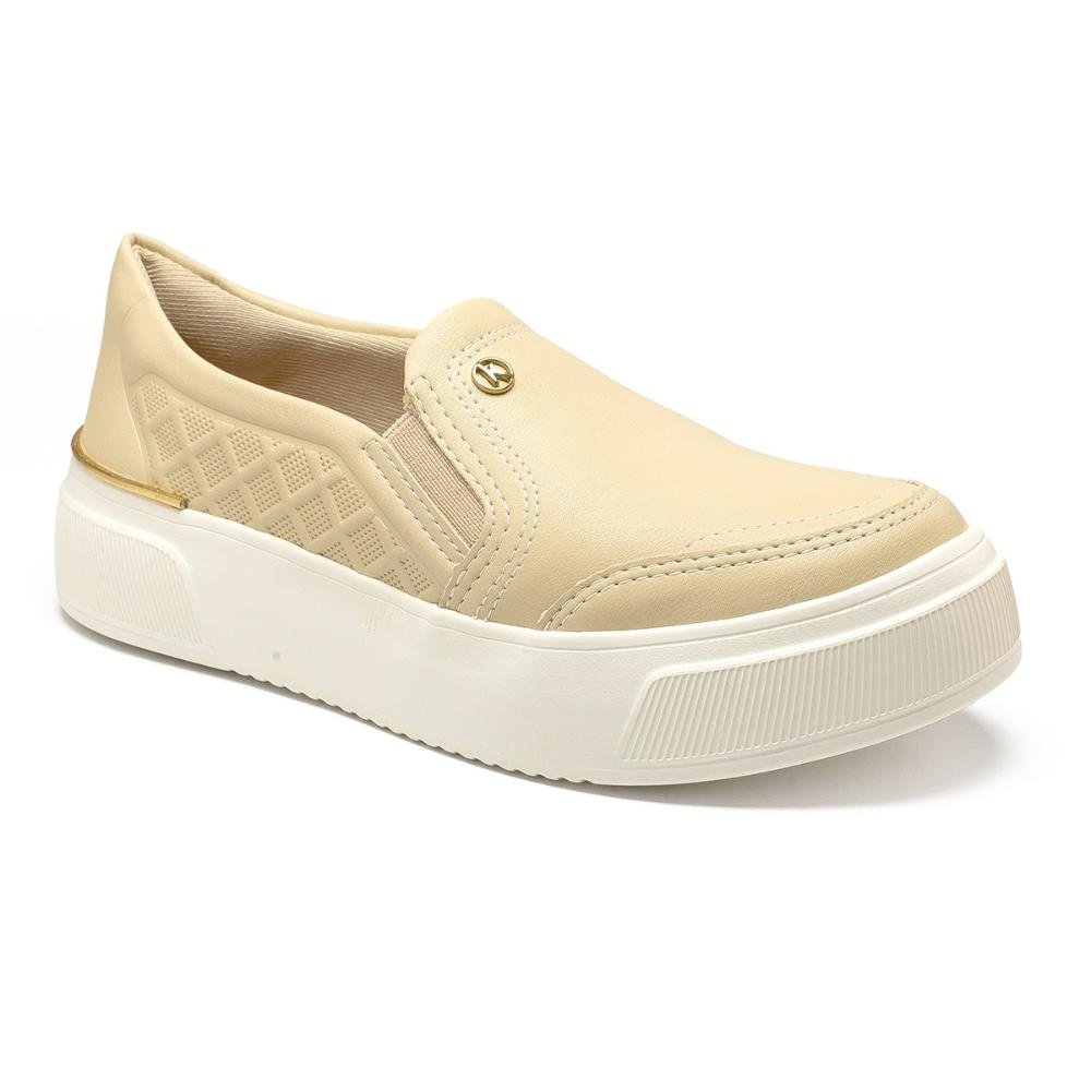 Tênis Kolosh Slip On Flatform Feminino C3559 Bege 3