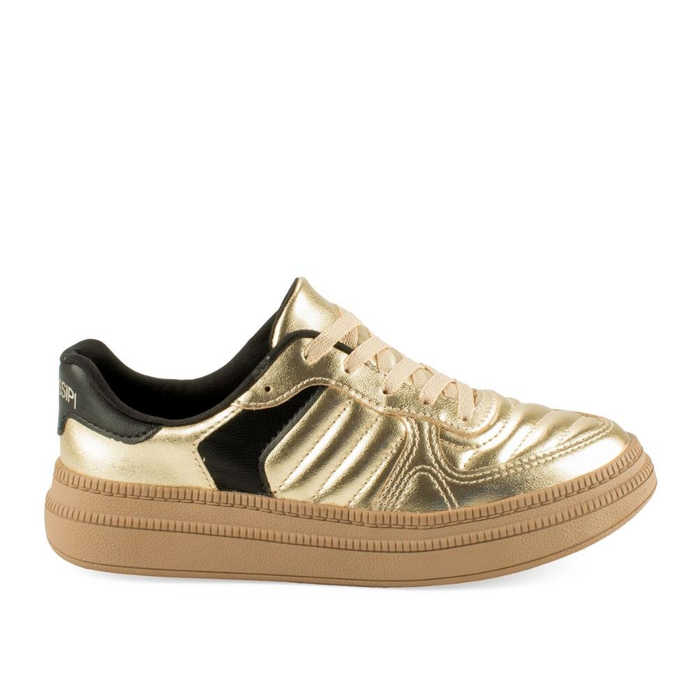 Tênis Mississipi Casual Feminino ME523 Ouro 3