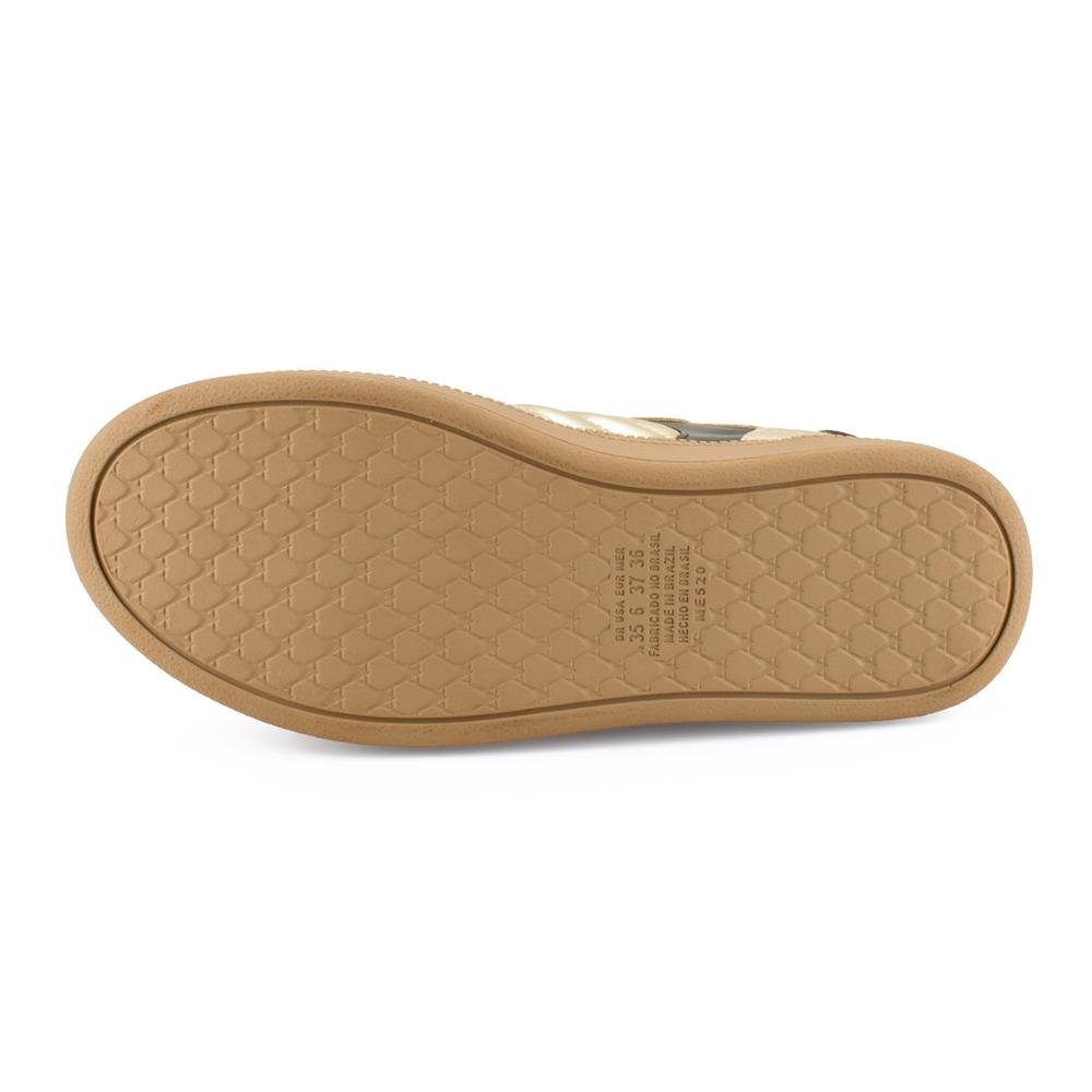 Tênis Mississipi Casual Feminino ME523 Ouro 5
