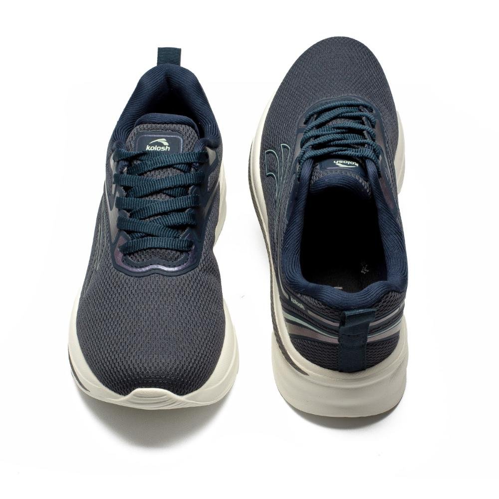 Tênis Kolosh Esportivo Feminino Marinho E0444 Azul Marinho 5