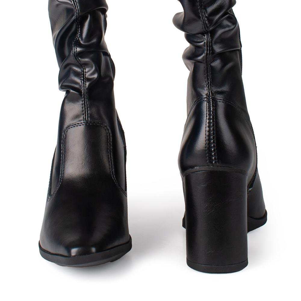 Bota Dakota de Cano Longo Feminina D0434 Preto 5