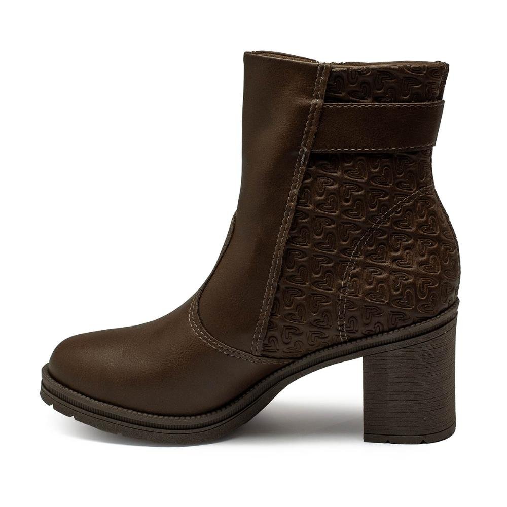 Bota Mississipi de Cano Curto Feminina ME742 Café 4