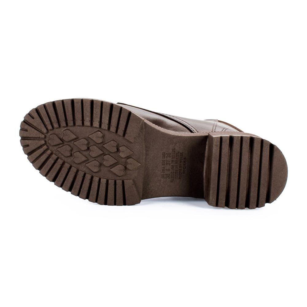 Bota Coturno Mississipi Feminina ME682 Café 5