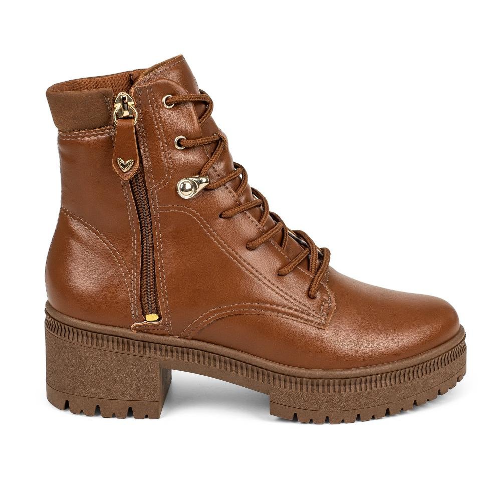 Bota Coturno Mississipi Feminina ME682 Castanho 2