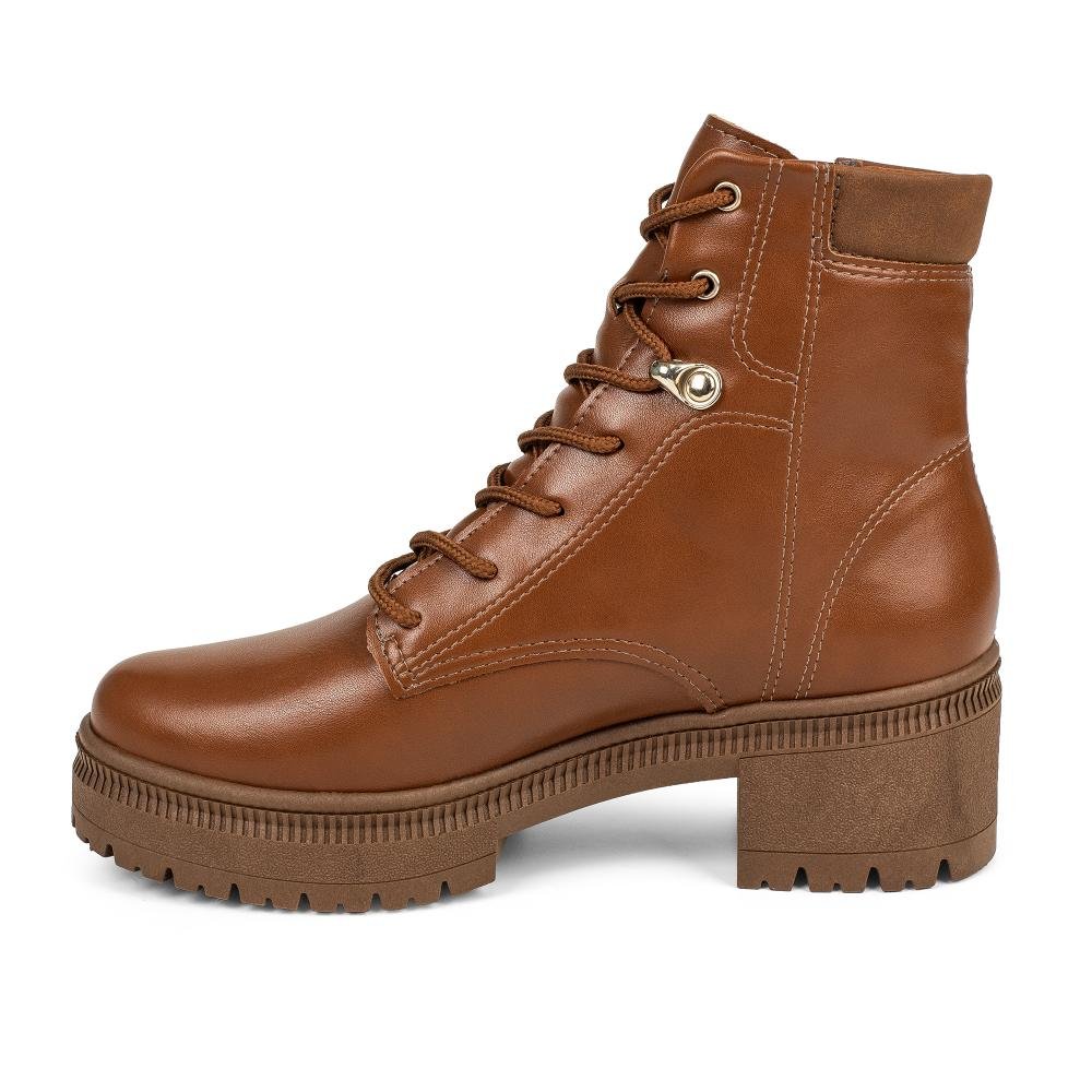 Bota Coturno Mississipi Feminina ME682 Castanho 3