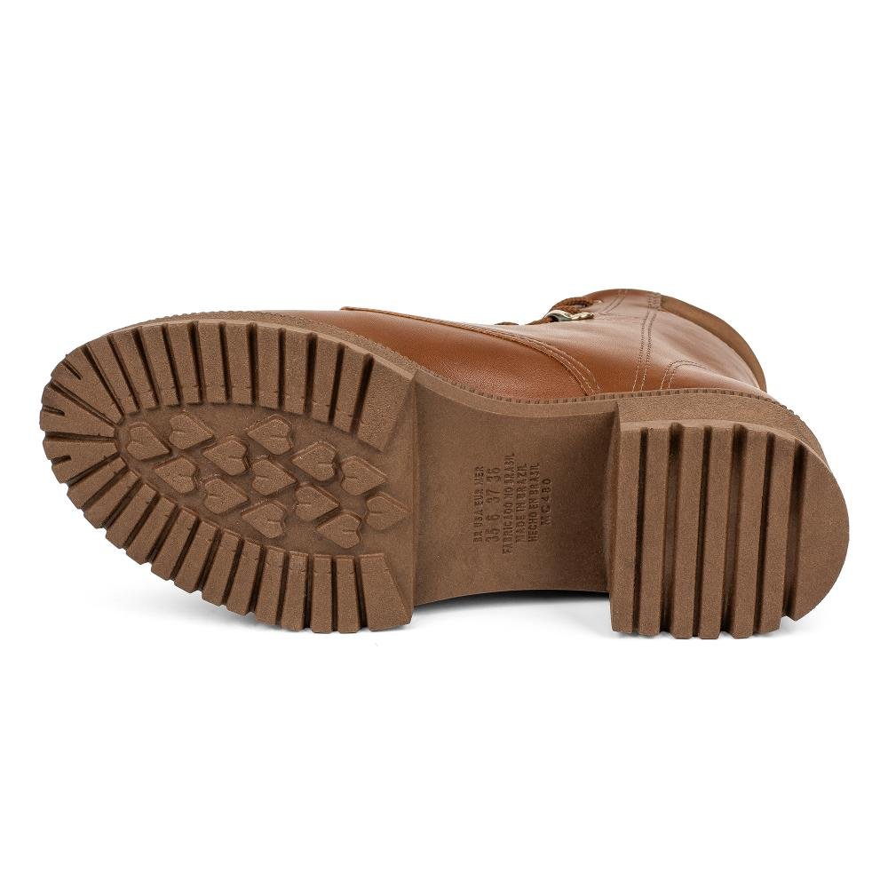 Bota Coturno Mississipi Feminina ME682 Castanho 4