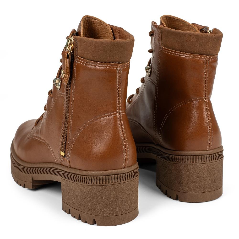 Bota Coturno Mississipi Feminina ME682 Castanho 6