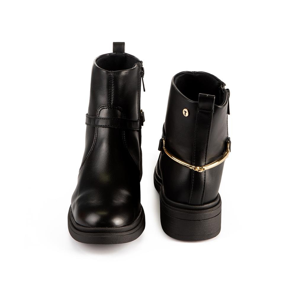 Bota Tanara de Cano Curto Feminina T9111 Preto 5