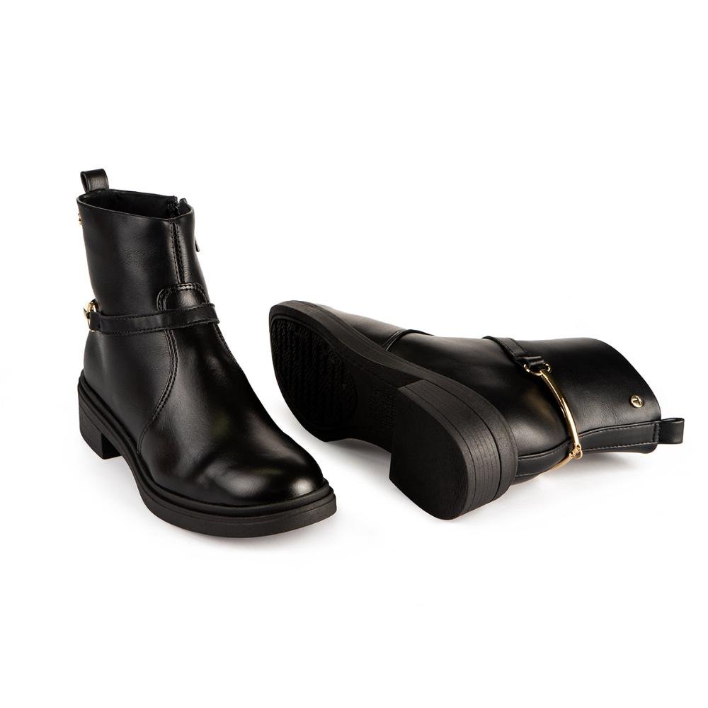 Bota Tanara de Cano Curto Feminina T9111 Preto 6