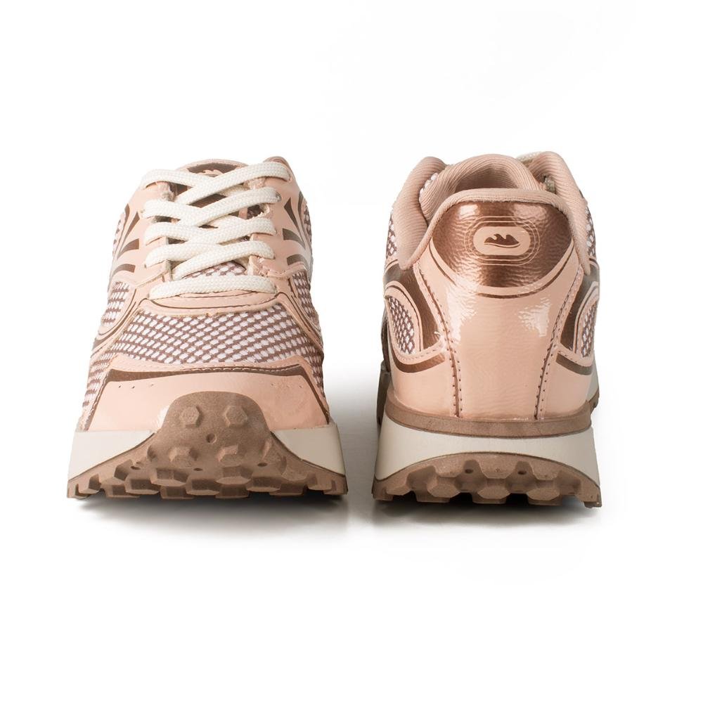 Tênis Dakota Jogging Metalizado Feminino D0011 Bege 6