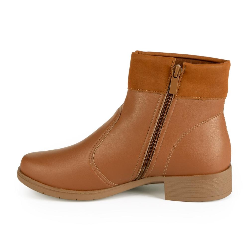Bota Campesí de Cano Curto Feminina CP012 Caramelo 4