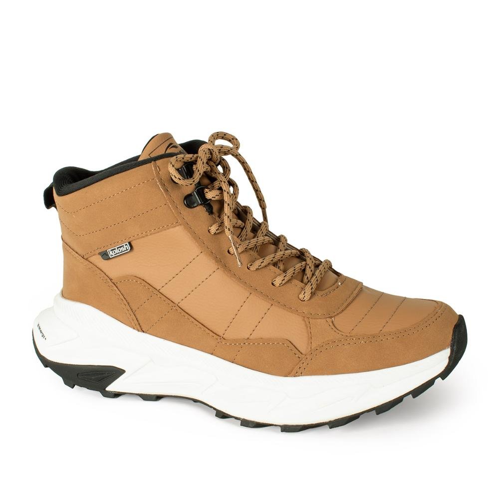 Tênis Kolosh Adventure Masculino de Cano Alto H3642 Caramelo 2